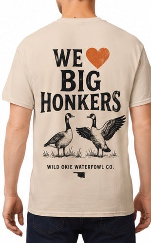 WildOkie We love honkers t-shirt